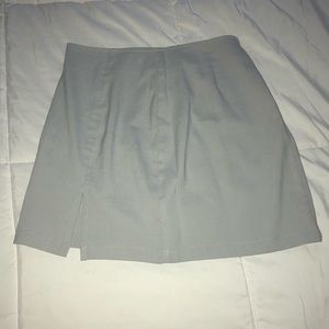 COPY - Mini/ A-line skirt with a leg slit on the …